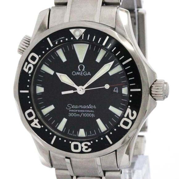 OMEGA Seamaster Professional 300M Steel Mid Size Watch 2262.50 Polished